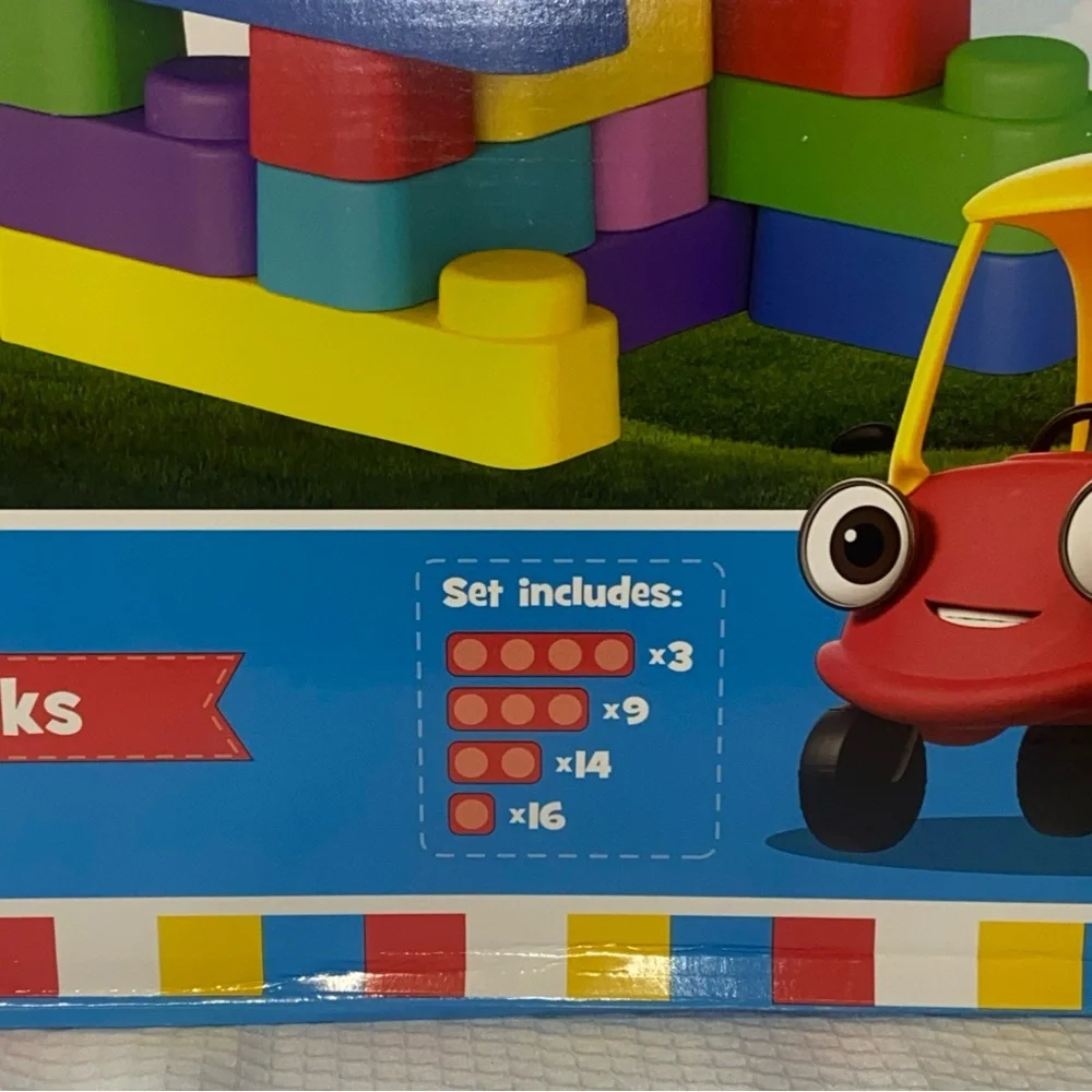 Soft Blocks Little Tikes Set - 42 Piece Building & Stacking Toys